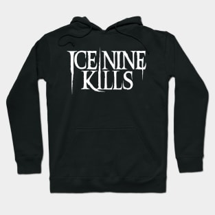 white symbol IX ice kills Hoodie